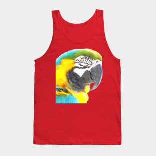 Macaw Portrait Tank Top